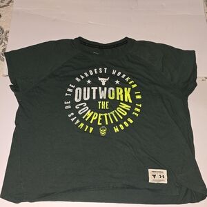 Under Armour Men's Green Graphic T-Shirt